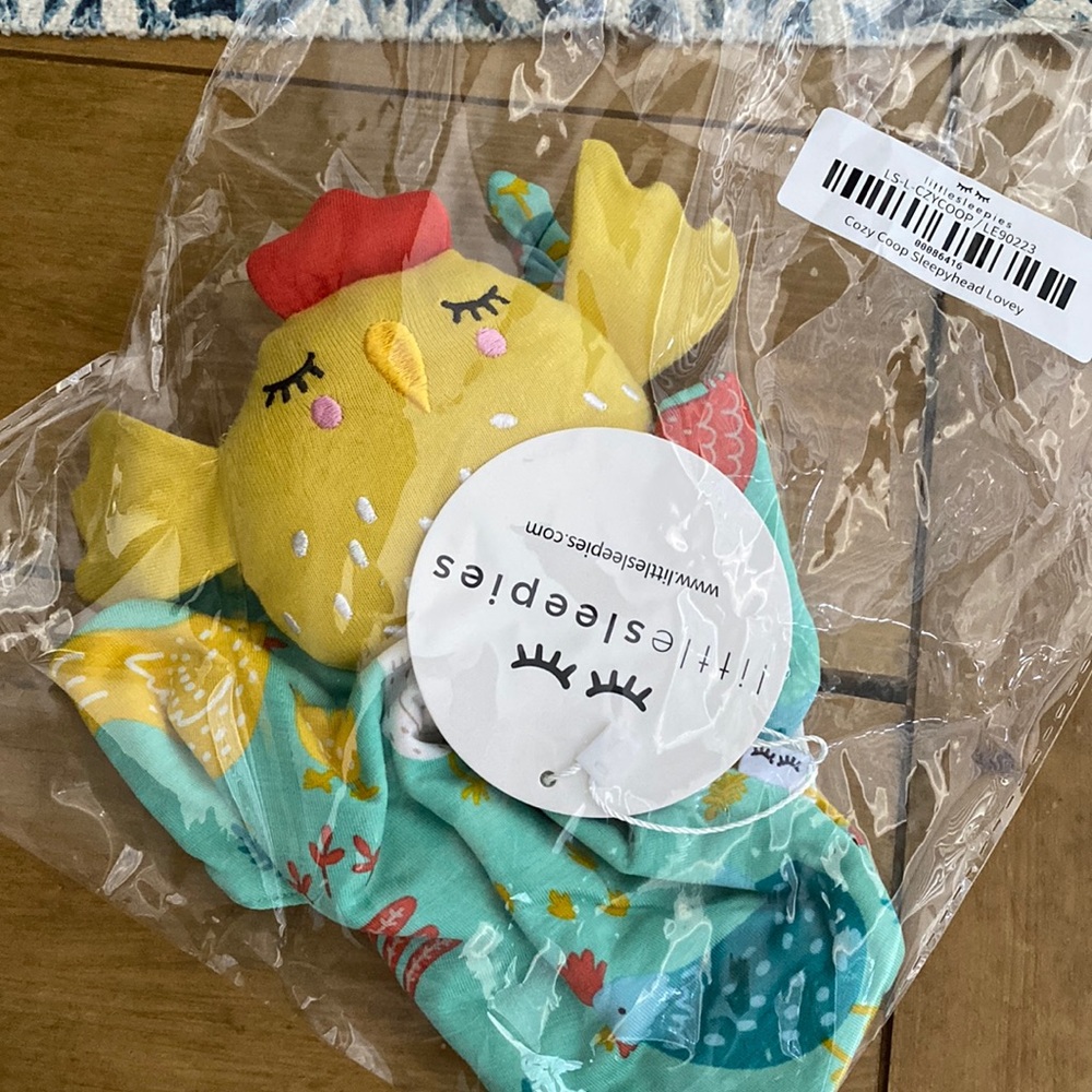 Little Sleepies Cozy Coop Lovey BNWT